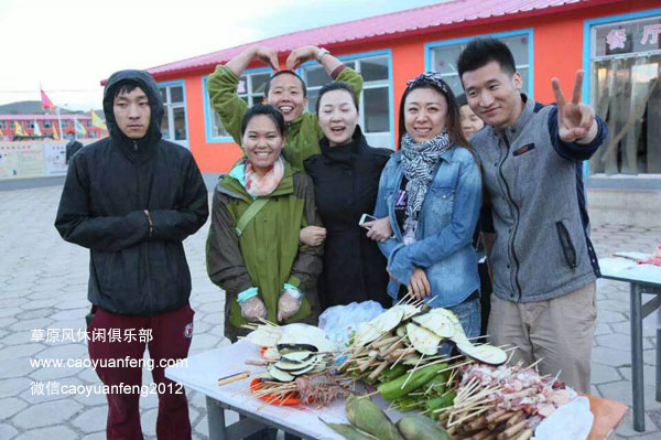 AGNER公司帥哥靚女壩上草原自駕游