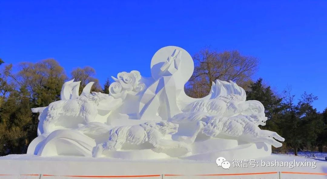 壩上冬季美景