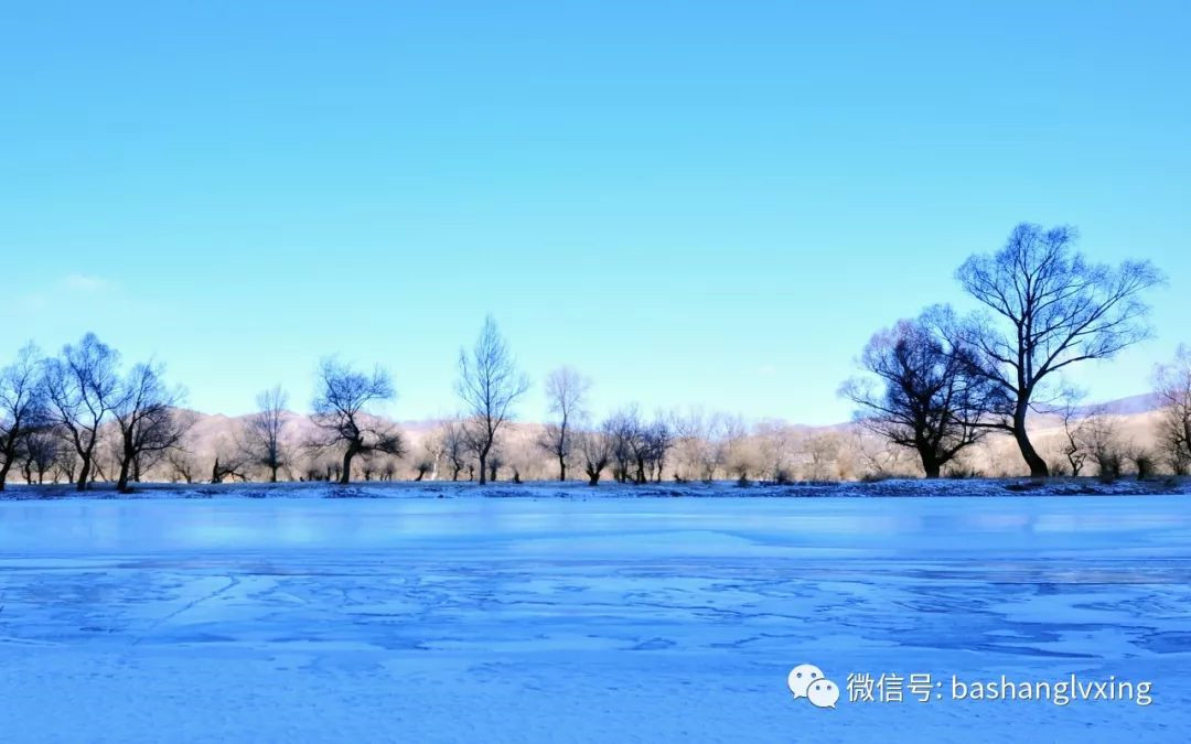 壩上冬季美景