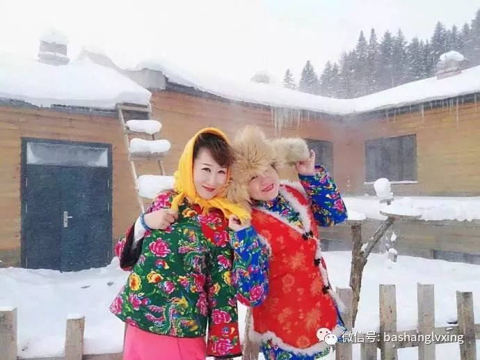 壩上冬季美景