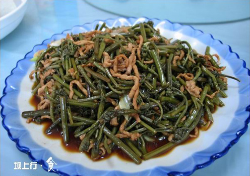 壩上肉絲蕨菜