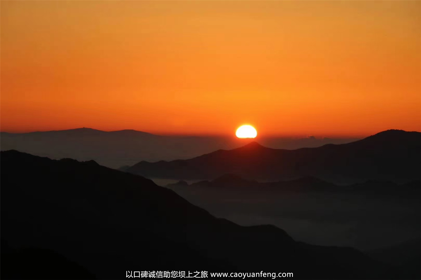 豐寧壩上草原日出日落