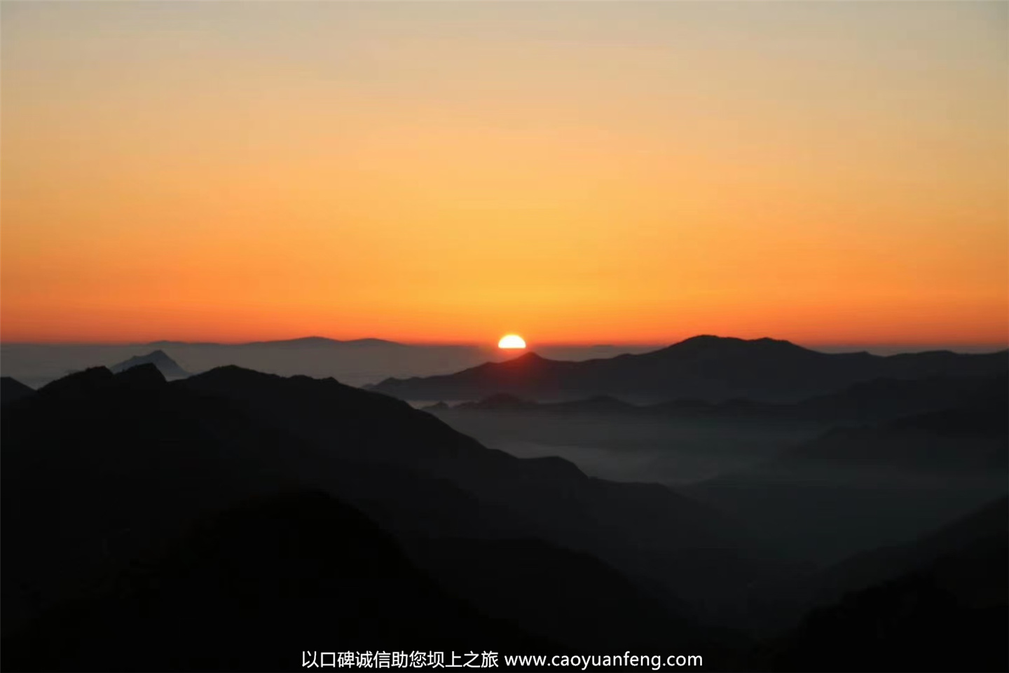豐寧壩上草原日出日落