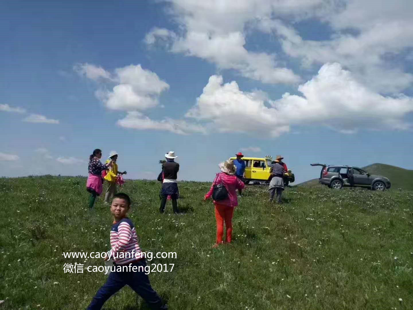 草原親子游越野車穿越